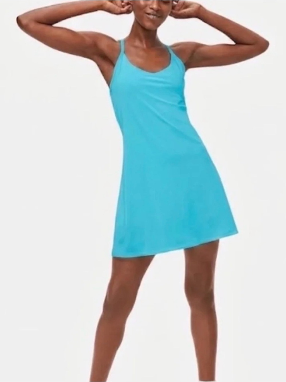 NEW Outdoor Voices The Exercise dress Azure size S